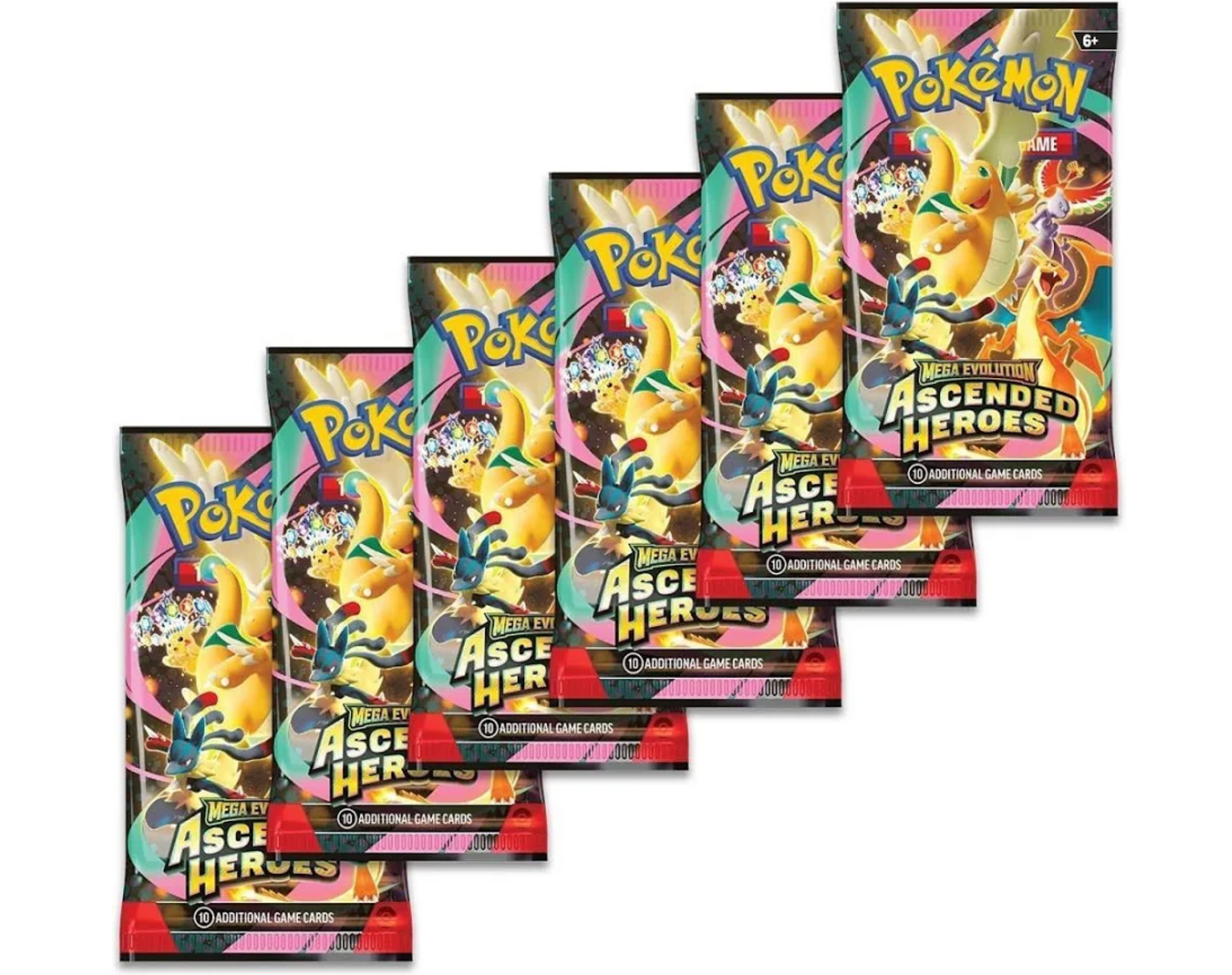 Pokemon Ascended Heroes Booster Pack (Eng) front view